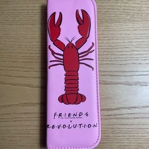 Friends TV Show Revolution X  She’s Your Lobster Set 3 Makeup Brushes with Case